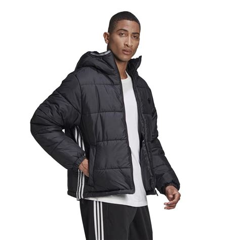 adidas hooded puffer